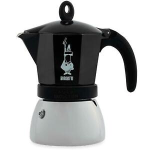 BIALETTI MOKA INDUCTION 4 CUP (BLACK)